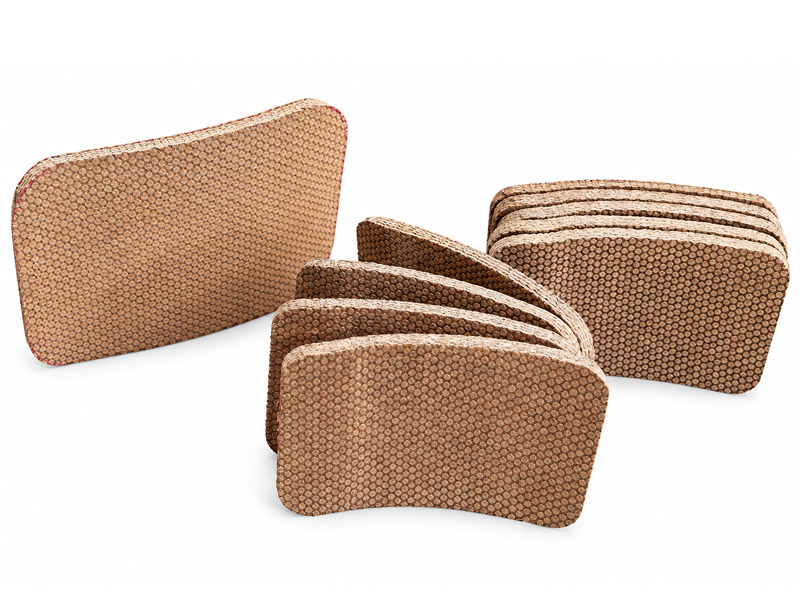 Curved Shoes and Blocks